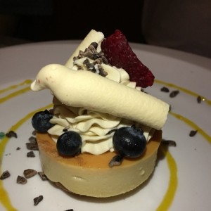 FLAN SOBRE BASE CROCANTE