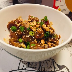 puerco en salsa agridulce