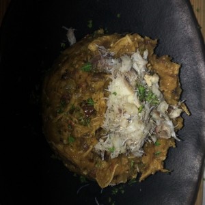 tamal de olla de Cangrejo