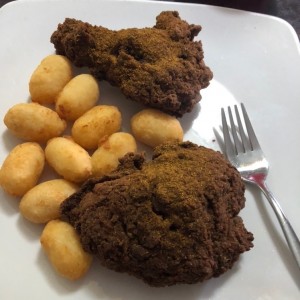 pollo Masala, con yucas