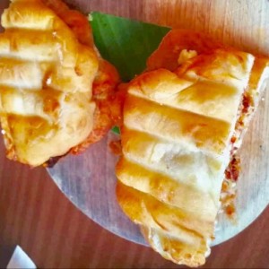 Emparedado de Pollo en Hojaldre