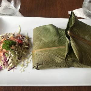 Mono Chiricano (Arroz con guando y tasajo)