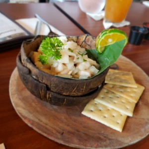 Ceviche de corvina