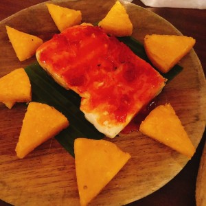 Queso a la plancha