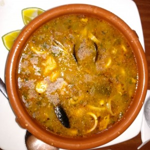 sopa de marisco