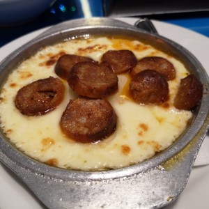 Provolone con Chorizo