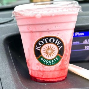 frappe de fresa