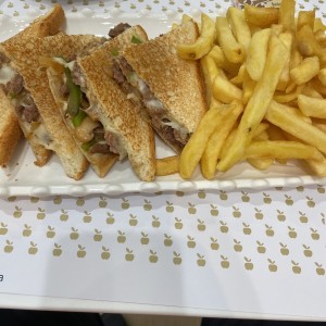 Philly Cheesy Steak Sandwich