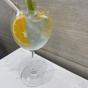 Gin con naranja