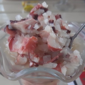 Entradas - CEVICHE DE PULPO