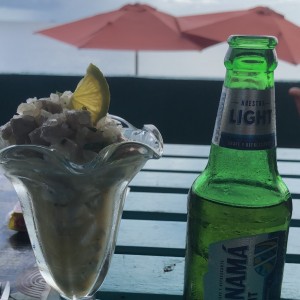 ceviche de corvina 