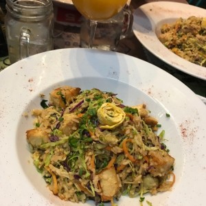 Nasi goreng de pollo