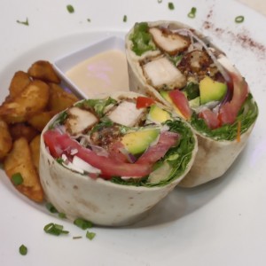 Wrap de Pollo Thai