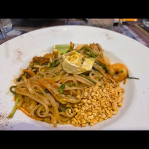 Phad Thai de Mariscos