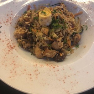nasi goeng mixto sin camarones
