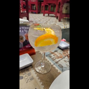 gin tonic naranja