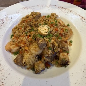 Nasi Goreng de Mariscos
