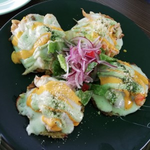 patacones con pollo ?