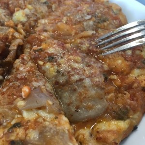 pizza de berenjena