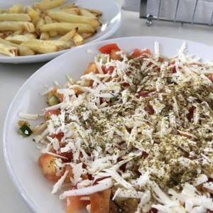 ladopsomo y papitas asadas