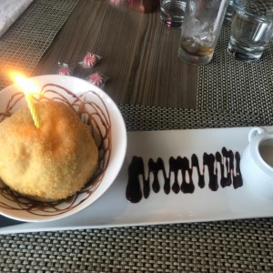 helado frito