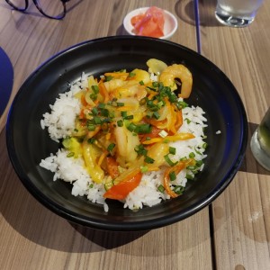 bowl de camarones 