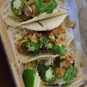 tacos de camaron