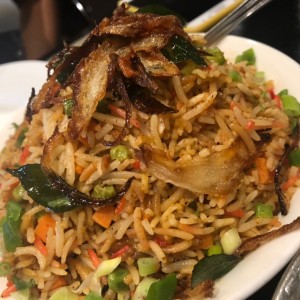 arroz vegetales