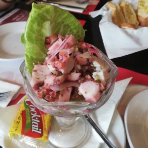 ceviche de pulpo