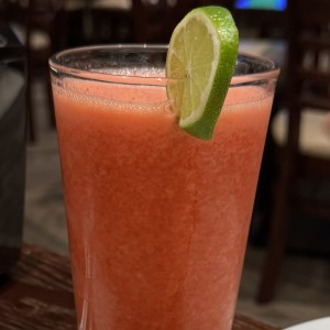 Jugo de fresa