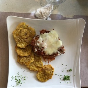 Milanesa de Pollo al Pomodoro