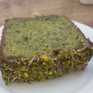 bizcocho de pistacho