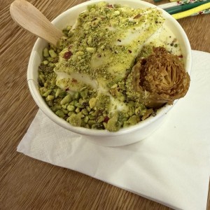 Helado arabe