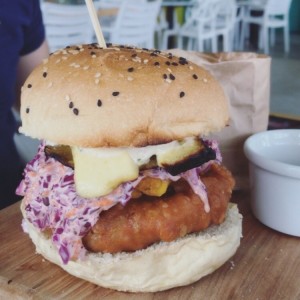 hamburguesa de pescado 