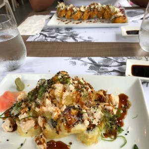 volcano y crocante roll