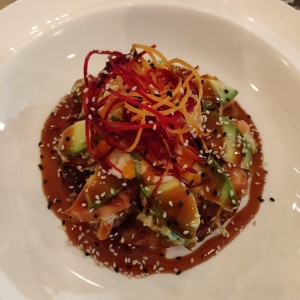 ENTRADAS/CARPACCIO - Sushi Pizza