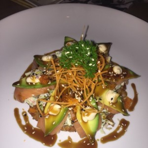 ENTRADAS - Sushi pizza