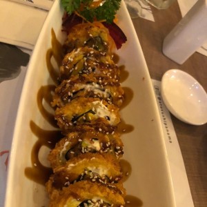 roll de platano sin arroz 