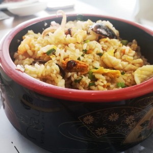 Yakimechi de mariscos 