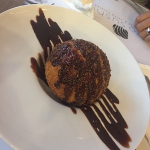 helado frito