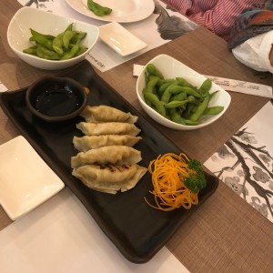 Giosas de puerco, deliciosas!