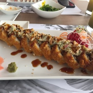 rolls de salmon