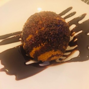 helado frito