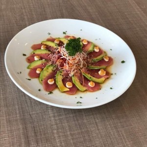 tiradito de atun
