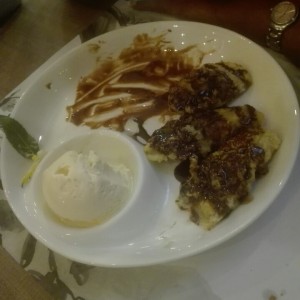 POSTRES - Banana Tempura