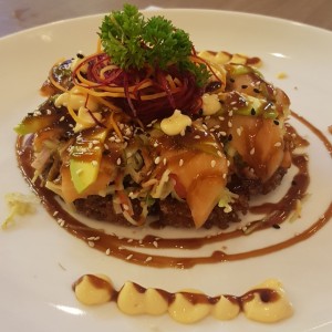-Sushi Pizza....espectacular!
