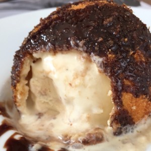 helado frito