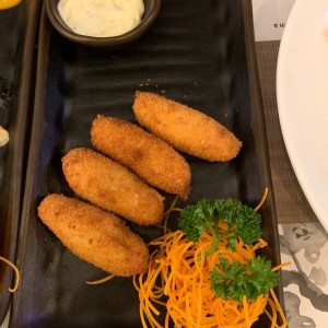 croquets de cangrejo