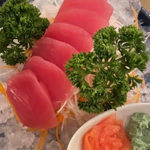 Sashimi de salmon