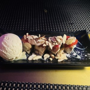 Postre de nutella
